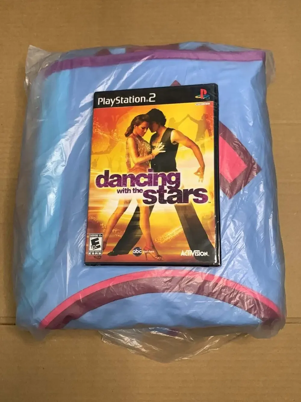 PS2  Dancing With The Stars Game And Pad Box